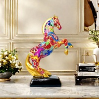 Articles décoratifs créatifs transfrontaliers, œuvres d'art en résine parfaites pour les entrées de maisons, les bureaux ou comme cadeaux de démarrage.