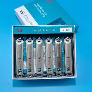 VT808 Cortaúñas Angulado para el Hogar, Recortador de Uñas, Herramientas de Manicura, Artículo de 2 Yuanes - Product Image 3