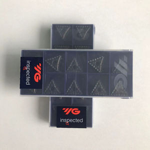 Plaquette de tournage en carbure de tungstène TNMG160408- YG3010 avec revêtement PCD/PCBN, dureté HRC45-65 pour outils de tournage CNC - Product Image 3