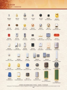 Tùy Chỉnh Trang Trí Kim Loại Logo Dây Kết Thúc Stopper Thiết Kế Thời Trang Kẽm Hợp Kim Dây Rút Dây Khóa - Product Image 6