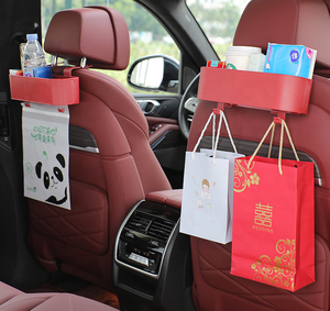 Multifunctionele Autostoel Back Opbergdoos Voor Tissue Cup Pocket Telefoon Ophanghaak Auto Achterbank Organizer - Product Image 2