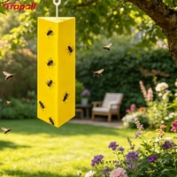 Vliegenvanger voor binnen, zelfklevend, wegwerpbaar, voor insecten