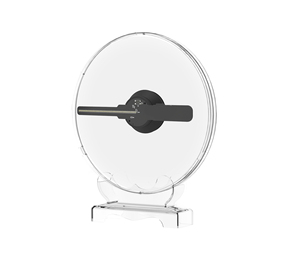 Ventilateur holographique 3D de 18 cm, affichage LED holographique, application Wi-Fi et télécommande, design léger et portable pour la publicité - Product Image 1