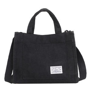 Bolso de Mujer de Pana, Nuevo Bolso Cuadrado Pequeño, Estilo Coreano, Bolso de Mano Moderno, Bolsos de Hombro - Product Image 6
