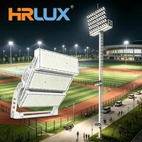Reflector LED para Exteriores de 1200W, Acero Galvanizado, IP66 Impermeable, para Estadios de Fútbol, Iluminación Exterior