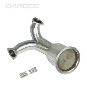 Bargee <span class=keywords><strong>Megna</strong></span> Flow tuyau de descente d'échappement pour audi B9 S5 S4 V6 3.0T 2018 ~ UP système d'échappement tuyaux d'échappement de voiture - Product Image 6