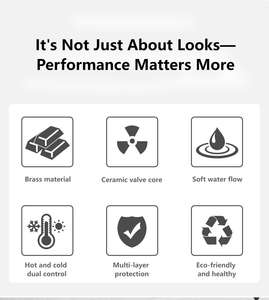 ก๊อกน้ำห้องครัวทองเหลืองชุบโครเมียม ดีไซน์หรูหรา แบบสองมือจับ พร้อมเซรามิกคาร์ทริดจ์ ไหลแรง หัวก๊อกหมุนได้ 6 นิ้ว ติดตั้งง่าย - Product Image 4