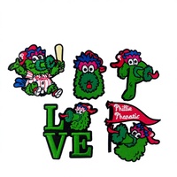 Patch 3D brodé Philadelphia Love Letter en tissu sergé, thermocollant et à coudre, pour veste de fan de baseball, sac à dos, chapeau