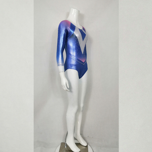 <span class=keywords><strong>À</strong></span> Manches Longues Pas Cher Bon Tissu Extensible En Gros Réservoir De Gymnastique Justaucorps <span class=keywords><strong>Ballet</strong></span> Filles - Product Image 4