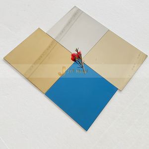 LL177 Placa de Acero Inoxidable con Acabado Espejo 8K en Color Púrpura PVD, Placa de Acero Inoxidable con Acabado Espejo 8K para Doblado y Soldadura, Corte en Color Dorado Champán - Product Image 5