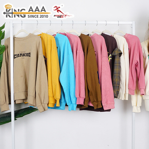 Felpe da Donna KungFu KingAAA in Cotone Pesante, Maglioni Invernali <span class=keywords><strong>a</strong></span> Maniche Lunghe, <span class=keywords><strong>Abbigliamento</strong></span> Casual di Seconda Mano - Product Image 1