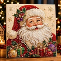 Kit d'art de peinture de perles 5D pour Noël, ornement suspendu, ensemble de bricolage pour décoration murale et cadeau - Grande Vente