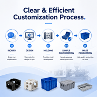 Boîtier moulé par injection en plastique sur mesure de grande taille pour appareils électroménagers intelligents, haute précision 0,01 mm, durée de vie du moule longue durée, moule de précision