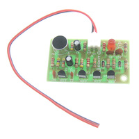Elektronik akustik Clap kontrol anahtarı DIY kiti ses sensörü elektronik devre DIY takım elbise entegre PCB modülü