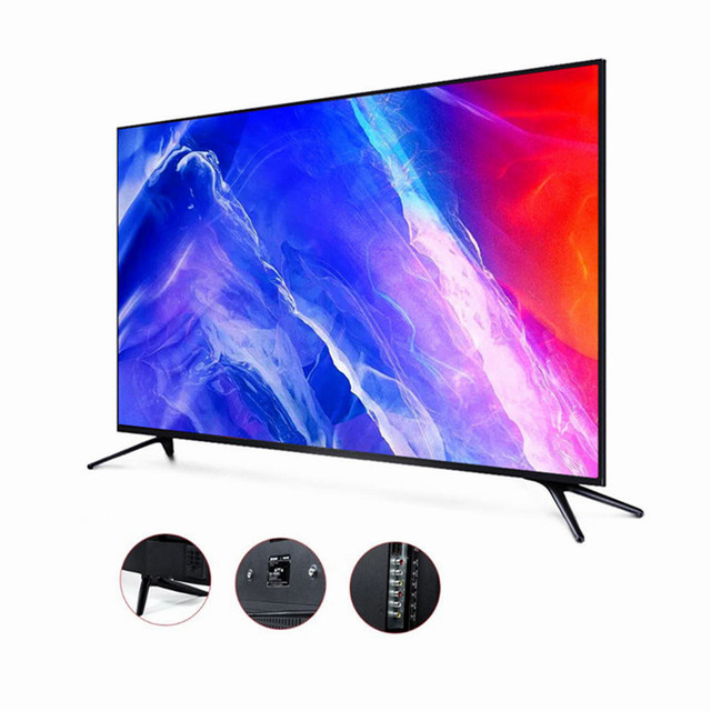 Led Tv Set 65 75 85 100 Inch Large Size 2K/4K ultra HD Flat Screen Android WiFi Google LED TV with Language Adjustable