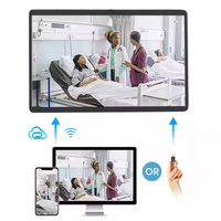 Système de file d'attente de triage et de signalisation numérique d'affichage d'informations hospitalier HealthcareSmart mural