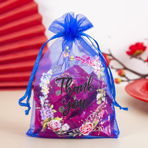 Cảm ơn bạn chuỗi túi màu đen túi quà tặng cho đám cưới - Product Image 5