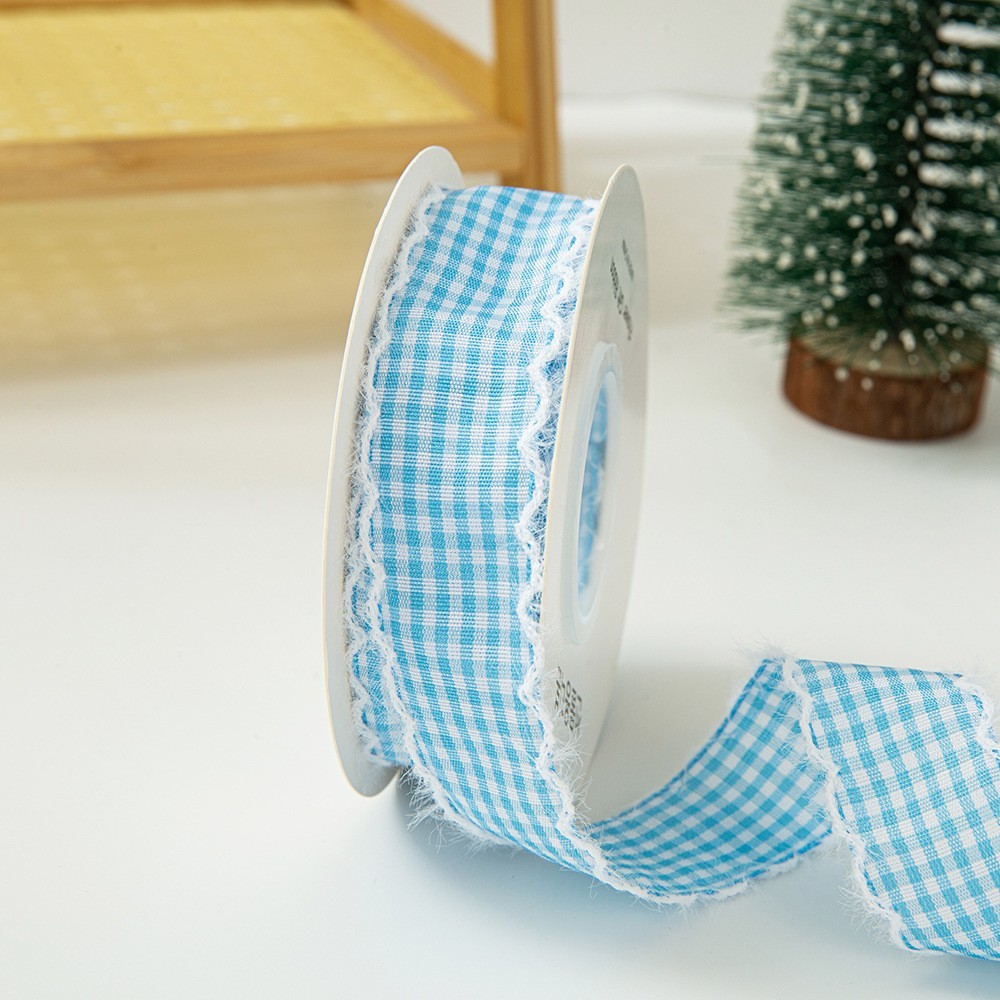 Bleu ciel-2,5 cm, 10 mètres par rouleau