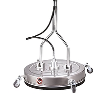 Nettoyeur de surface haute pression Amjet, 24 pouces, acier inoxydable, 20HP, 4000psi, 200bar, robuste, durable, avec accoudoirs, pour la maison