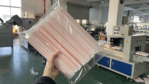 Max 23 sacs/min Type d'oreiller Machine à emballer <span class=keywords><strong>de</strong></span> paille à boire <span class=keywords><strong>Trou</strong></span> <span class=keywords><strong>de</strong></span> bouquet - Product Image 6