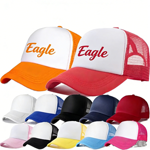 Factory 5 Panel Snapback Polyester Baseball Caps Curved Brim Blank Adult Hat for Promotional Gift