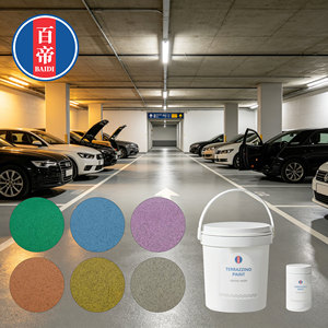 Peinture époxy bicomposante antidérapante auto-nivelante pour sols en sable, revêtement époxy coloré pour sols en sable, effet marbre, pour sols en béton - Product Image 6