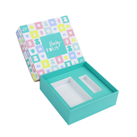 Caja de Embalaje de Cartón Blanco con Logotipo Personalizado en Relieve, Caja de Regalo Sorpresa de Dos Piezas con Materiales Reciclados, Tapa y Base Separadas