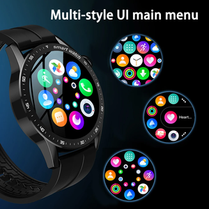 สมาร์ทวอทช์ HW20 สำหรับผู้ชาย รองรับ ECG+PPG กันน้ำระดับ IP68 โทรผ่านบลูทูธ วัดอัตราการเต้นของหัวใจ แจ้งเตือนข้อความ นาฬิกาอัจฉริยะสำหรับออกกำลังกาย - Product Image 6