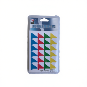 Mnj Colorful Flag Stickers Self Adhesive Labels 12Pcs Wall Decor - Product Image 1