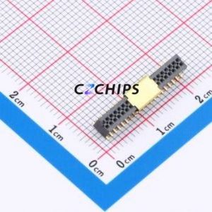 MLE-120-01-G-DV-A-P-TR Pin Socket SMD,P=1mm Connector ( Pitch: 1mm )( Row Spacing: 1mm )( Mounting Type: Vertical Mount ) - Product Image 1