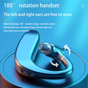 V8 Single Ear Headset 5.0 Environmental Noise Cancellation In Ear Business Sports Use - Product Image 5