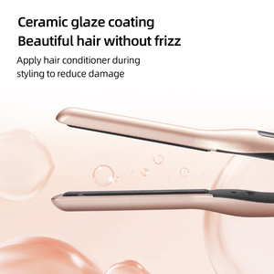เครื่องหนีบผมตรงแบบแผ่นแคบ 10 มม. รุ่น Pro 2 in 1 ร้อนเร็ว พร้อมหน้าจอ LCD สำหรับ<span class=keywords><strong>ผู้หญิง</strong></span> ใช้ได้ทั้งหนีบตรงและม้วน<span class=keywords><strong>ผม</strong></span> - Product Image 4