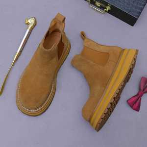 Zapatos Mocasines Italianos Retro con Patrón de Patchwork, de Cuero Genuino, Cómodos, Versátiles, con Borlas, para Hombre, Impermeables - Product Image 5