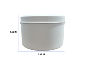 4 oz cao cấp rỗng kim loại lon Vòng Tự làm nến tins với an toàn chân vòng container cách nhiệt món quà có thể nến có thể - Product Image 3