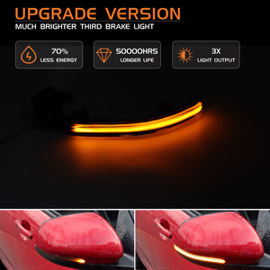 Clignotants LED dynamiques pour répétiteurs de rétroviseurs latéraux Jaguar XE XF XJ F-TYPE XK XKR I-PACE X250 X260 2008-2015 - Product Image 3