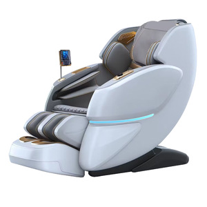 เก้าอี้นวดแขนหุ่นยนต์ SL Rail แบบเต็มตัว 4D Zero Gravity Space Capsule เก้าอี้นวดหรูหราสำหรับใช้ในบ้าน - Product Image 3