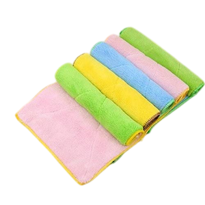Chiffon de nettoyage en microfibre super doux et absorbant, avec logo personnalisé, pour la vaisselle et le nettoyage général - Product Image 1