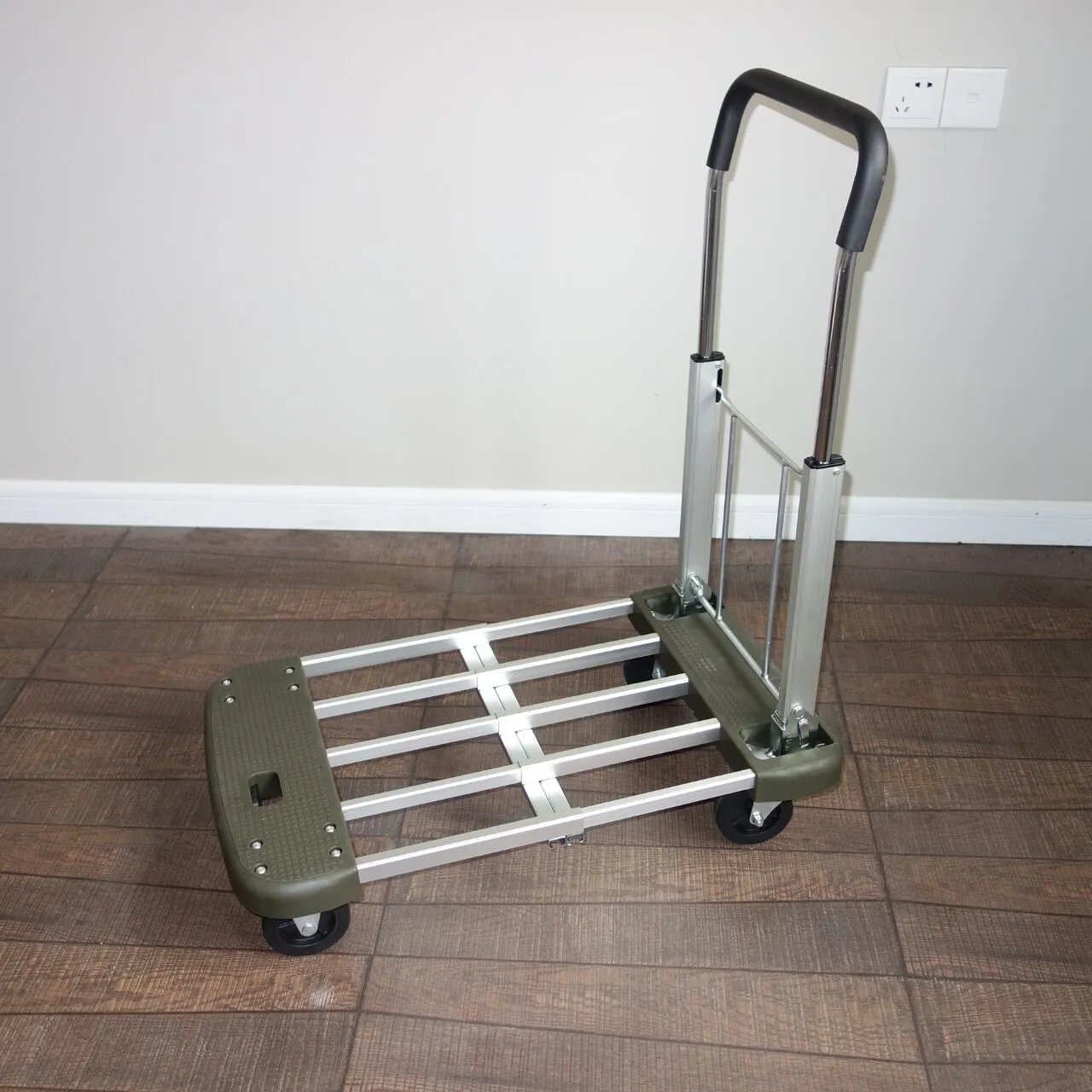 Large Capacity Ladder Furniture,Laundry Trolley Cart, Medical Emergency Cart Portable Laptop Trolley Cart