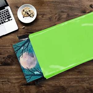 Enveloppe verte en poly sac enveloppe auto-adhésive étanche enveloppes blindées de confidentialité sacs d'expédition - Product Image 5