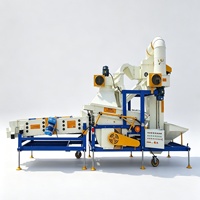 Machine combinée de nettoyage et de traitement des graines : séparateur de pierres, éliminateur de poussière, de moisissures et de pailles pour sorgho, riz et blé