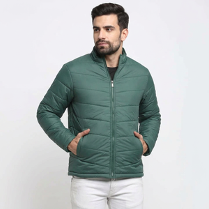Custom Style <b>Men's</b> Wool Puffer <b>Jackets</b> with <b>Long</b> Sleeves Breathable Wholesale Price Available for Sale <b>Men's</b> <b>Jackets</b> - Product Image 1