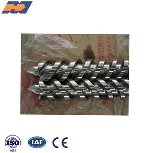 Barrel and screw for extruder machine plastic extruder screw and barrel