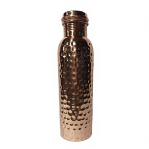Classic Copper Water Bottles With Floral And Cartoon Designs Screw-On Cap Insulated Single Wall Bottle Unisex Gift - Product Image 6