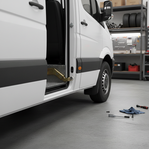 ลูกกลิ้งประตูบานเลื่อนด้านล่างขวาสำหรับรถ Mercedes-Benz Sprinter W901 W902สภาพรถบรรทุกใหม่ - Product Image 3