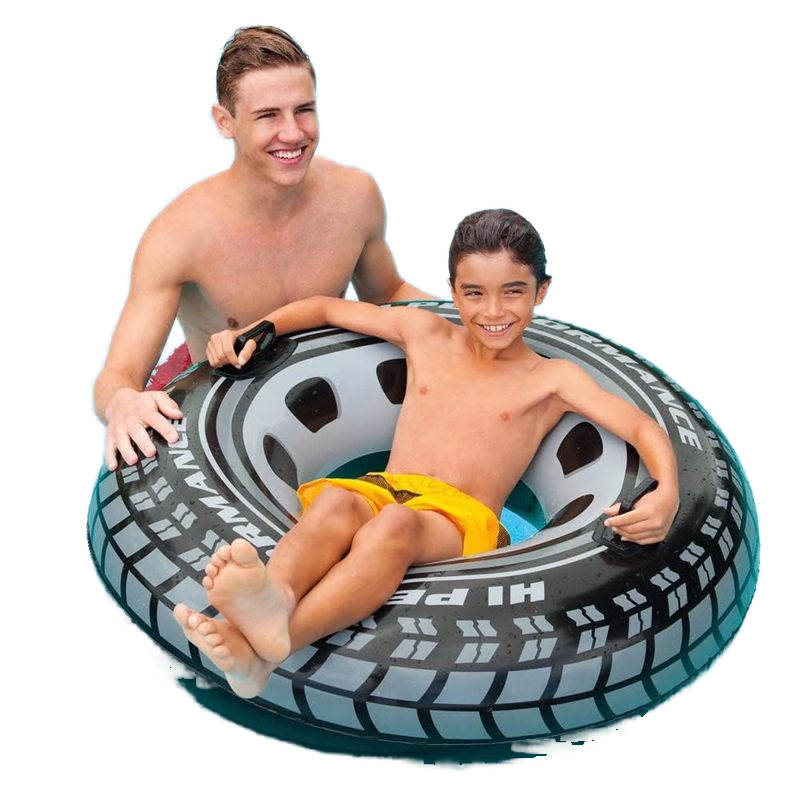 Safe Air Free Swimming Ring Latable Summer Pool Inflatable Donut Ring