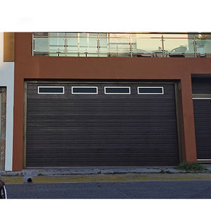 ประตูโรงรถแบบมีหน้าต่าง หลายสีให้เลือก หลายสไตล์ให้เลือก แรงดันไฟฟ้า 110-240V ผลิตตามสั่งจากโรงงาน - Product Image 2