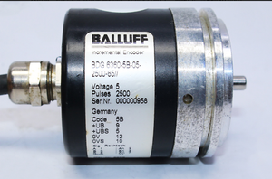 Balluff BDG Series 58mm Incremental Encoder 1024 2500 5000 PPR DC 5V 10-30V Push-Pull RS422 Output - Product Image 2