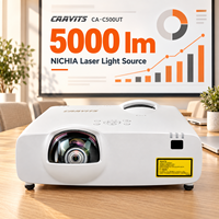 Projecteur laser UST CAAVITS OEM 0.44 5000 Lumens WUXGA 3LCD à ultra courte focale pour les grands événements - Fabricant de projecteurs