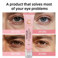 Sérum Roll-on Intense Anti-Poches et Anti-Rides Contre les Cernes à Marque Blanche avec Rétinal et Collagène Booster Raffermissant
