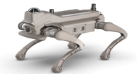 Robot chien quadrupède, robot d'inspection industrielle, robot chien de patrouille autonome, robot chien intelligent à quatre pattes